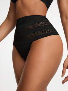 SHAPORA 2pcs Women's Slim Fit Breathable Shapewear Set - Black - View 8