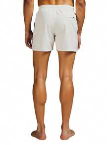 Calvin Klein Essentials Men's Swim Shorts Chalk - White - View 2