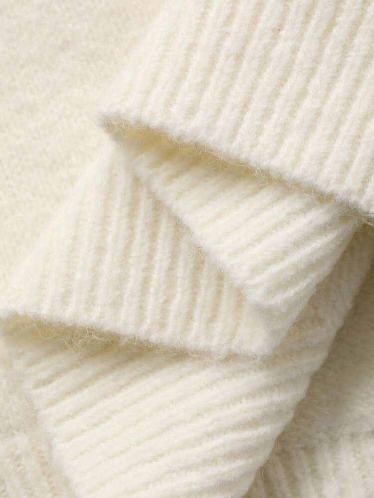 Women's Loose Casual Chic Elegant Knitted Sweater, Autumn/Winter