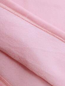 Resyla 闪亮水钻装饰女士卫衣，常规版型长袖，适合秋冬季穿着 - 粉色 - 查看 4