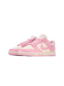 Nike DUNK Women's Sneakers Sail/Pink Rise/Sail HJ7673-101 - Sail/Pink Rise/Sail - View 5