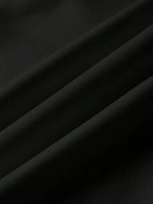 BATMAN X SHEIN Young Boy Casual Cartoon Pattern Sweatshirt, Suitable For Autumn/Winter - Black - View 7