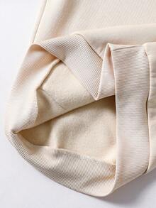 Genkimix Kids Tween Boys' Casual Solid Color Loose Fit Sweatshirt