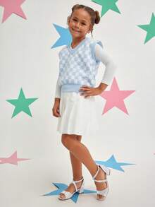 Mini mi #ShinyCharm 女童露趾低跟闪亮银色连衣裙凉鞋 – 全身闪耀水钻，安全时尚。 - 銀色 - 查看 3