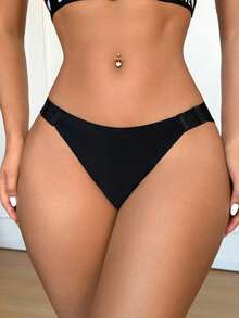 6pcs/Set Adjustable Front Clasp Fashionable & Comfortable Seamless Women's Panties, Suitable For Daily Wear - Multicolor - View 7