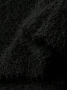 FRIFUL 女式杏色纯色内袋无袖夹克，长袖撞色抽绳蝴蝶结针织毛衣两件套，秋季