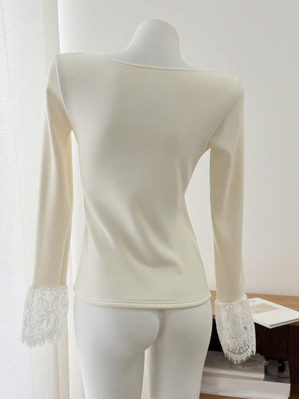 Women's Fitted Tight Star Fleece T-Shirt Long Sleeve Top,Winter