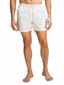 Calvin Klein Essentials Men's Swim Shorts Chalk - White - View 1