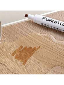 قلم إصلاح الأثاث، قطعة واحدة، لإصلاح الخدوش والتجاويف في الخزانات الخشبية والأرضيات، طقم إصلاح الخدوش، قلم لإصلاح المواد المركبة (قد يتم شحن أنماط أو مواضع أو شعارات عشوائية ولا تؤثر على الاستخدام)، أدوات للرجال - متعدد الألوان - مشاهدة 8