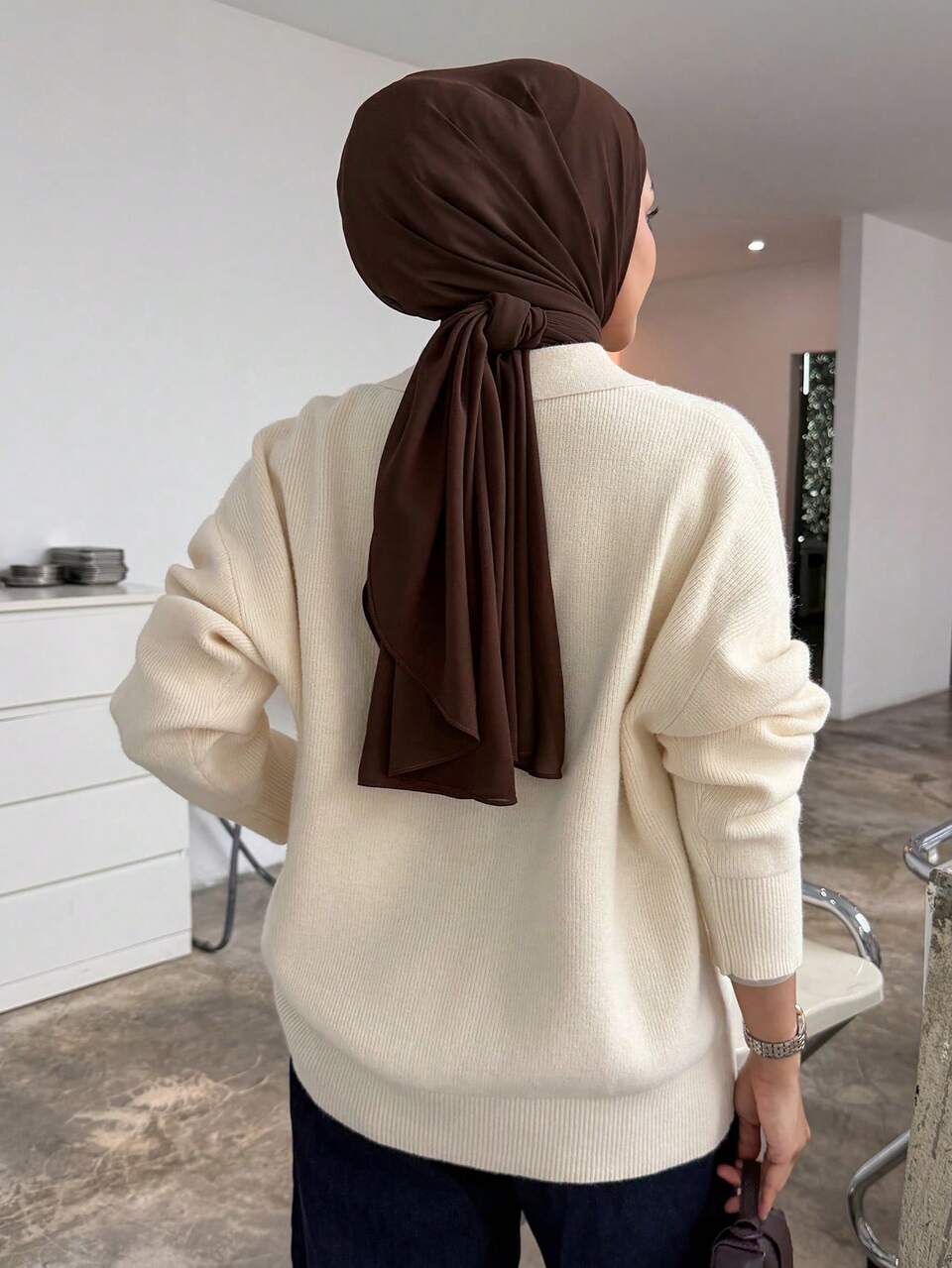 Women's Elegant Solid Color Turtleneck Sweater, Autumn