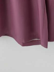 Rusticease Bộ 2 món áo sơ mi và quần dài in họa tiết hoa thường ngày mùa hè cỡ lớn - Nhiều màu - Xem 5