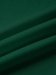 INAWLY Damen Rundhals Weihnachts-Motiv Muster Regular Fit Langarm Sweatshirt, Herbst/Winter - Armeegrün - Übersicht 3