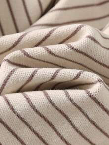 Cozy Pixies 3件套男婴彩色条纹纯色针织柔软高领长袖套头衫套装