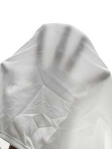 Siren Gaze Blusa corta casual y elegante con pliegues asimétricos para mujer, adecuada para el verano y el uso diario