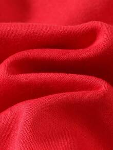 SHEIN Set de 2 piezas Sudadera de manga larga y pantalón jogger con estampado de dibujos animados lindos para bebé niño/niña en Navidad, ropa unisex para bebé, ropa de invierno para bebé, conjunto de Navidad