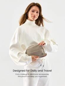 GLOWMODE 2升 Travel Mate All Small Things Essentials 双口袋收纳旅行袋 - 灰棕色 - 查看 3