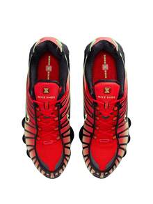 Nike Shox TL - Men Sneakers Light Crimson / Black / Green / Strike / Black AV3595 - Light Crimson / Green Strike – Black – Black - 查看 4