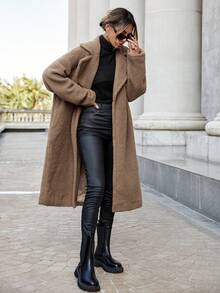 Siren Gaze 秋冬季女士翻领夹克