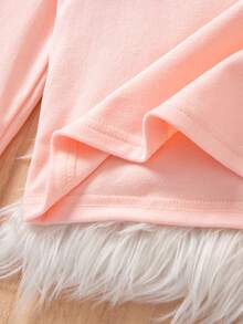 Genkimix Kids Áo lót dệt kim cổ lọ cho bé gái, vải dệt kim mềm mại và thoải mái, thiết kế cổ lọ bảo vệ hiệu quả cổ bé gái khỏi gió lạnh và giữ ấm, thiết kế đơn giản và cổ điển phù hợp với nhiều lớp áo và áo khoác ngoài, phù hợp để mặc hàng ngày, hoạt động ngoài trời, mùa thu/đông - Nhiều màu - Xem 8