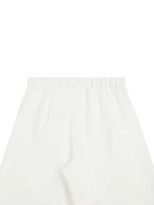 Manfinity Homme Pantalon plissé blanc pour hommes, pantalon habillé polyvalent et - Blanc - Voir 6