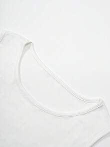 SHEIN ChillGRL 3pcs/Set Teen GirlCasual Outfit, Including Hooded Zip-Up Sweatshirt With Horse Print, White Tank Top, And Elastic Waist Straight Leg Pants, Autumn