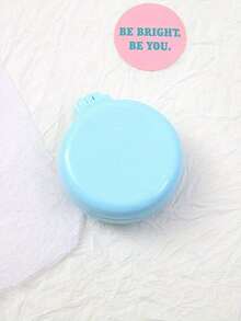 5件套圆形迷你气垫梳，迷你便携美发梳，可折叠带化妆镜，适合旅行、居家、外出使用，颜色随机，发夹，发饰 - 彩色 - 查看 14