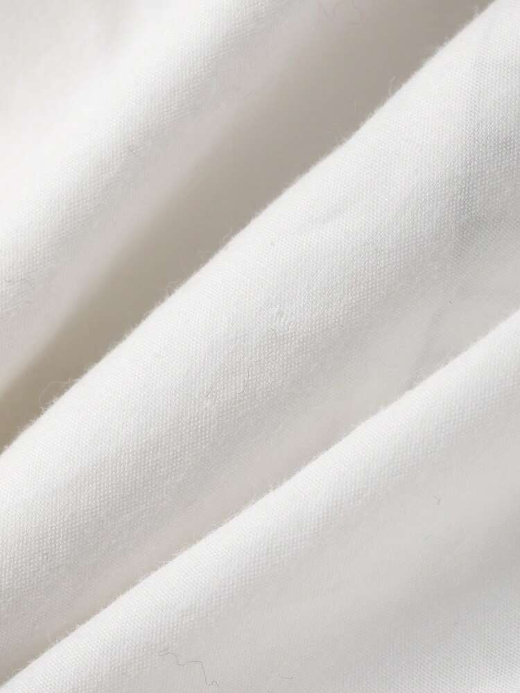 Women's Casual Solid Color Pleated Shirt, Autumn