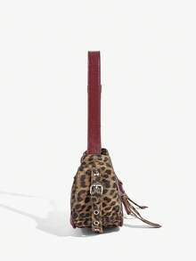 SHECARRY Quý cô, Túi đeo vai nữ, Túi Hobo, Thời trang, Cá nhân hóa, Đơn giản, Đa năng, Đường phố, Những cô gái ngọt ngào và sành điệu, Những cô gái nóng bỏng, Y2k, Đinh tán, Phong cách Biker, Punk, Thanh thiếu niên - Nhiều màu - Xem 3