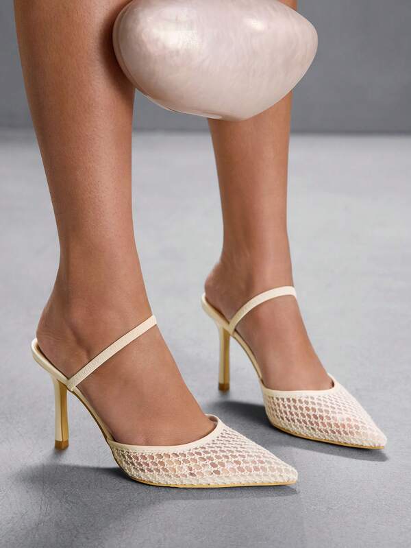 CUCCOO SZL Kadın Modası Çok Yönlü Şık İşe Gidiş-Dönüş Yüksek Topuklu Ayakkabılar