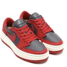 Nike AIR JORDAN 1 ELEVATE LOW - Dark Grey/Varsity Red-Sail - View 2