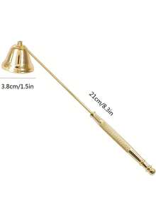 SHEIN Basic living 1 Pc Black Gold Red Bronze Stainless Steel Candle Snuffer Buffer Candle Tools Accessories Candle Buffer Wax Candle Extinguisher With Handle Candlestick Candle Wicks Flame For Candle Lovers, Gift, Everyday Use,Halloween,Spooky,Autumn, Winter,Holiday,Festival,Room Decor,Gifts Birthday Graduation,Wedding,Fall Decor,Christmas Decorations Boys Backpack, Halloween, Backpack School. Clear Backpack, School, Halloween Costume.