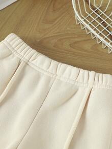 Souflis Souflis 2 件套男婴连帽拉链运动衫和慢跑裤套装，长袖套头连帽衫带口袋和松紧腰休闲裤，适合日常穿着、度假、上学、秋冬