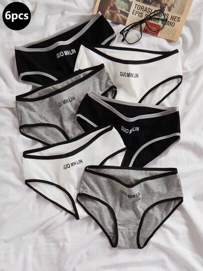 Tween Girls Low Waist Briefs Panties Underwear