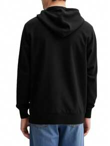 Calvin Klein Core Men's Hoodie Black - Black - View 2