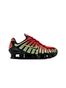 Nike Shox TL - Men Sneakers Light Crimson / Black / Green / Strike / Black AV3595 - Light Crimson / Green Strike – Black – Black - 查看 1