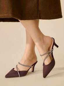 CUCCOO BASICS أحذية نسائية ذات أصبع مدبب، مناسبة للتنقل والمواعدة والحفلات والعطلات وغيرها من المناسبات