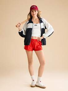 CUCCOO EASI 女士圆头休闲百搭运动鞋 - 紅白色 - 查看 8