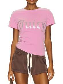 Juicy Couture Women's T-Shirts Pink - Pink - View 1