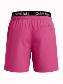 Calvin Klein Men's Swim Shorts Pink - Pink - View 5