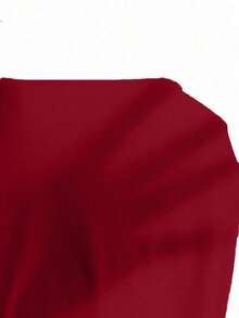 SHEIN Playful Pals Girls Casual Cute Round Neck Raglan Sleeve Loose Cropped Butterfly Print T-Shirt And Elastic Waist Straight Loose Jeans Pants With 3D Bow Design, Back To School Outfit, All Season - Burgundy - View 7