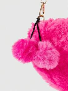 ROMWE Kawaii Ví lông cho bé gái Túi xách hình trái tim mềm mại cho phụ nữ Túi đeo vai nhỏ mềm mại Ví cầm tay có dây đeo xích kim loại. Quà tặng Valentine tuyệt vời nhất cho bạn gái Quý cô & Phụ nữ. Hoàn hảo để mua sắm, sử dụng hàng ngày, Túi xách nữ thu đông mới, Ví mùa thu đẹp nhất, Ví lông mới về, Quà tặng ngày Valentine hoàn hảo cho cô ấy, Lựa chọn quà tặng Valentine tuyệt vời nhất từ trước đến nay Valentine - Màu Hồng Tươi - Xem 4