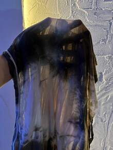 Swim SXY 大码女士三件套泳衣，采用特殊面料，配有可拆卸胸垫上衣、经典高腰泳裤和性感裹身泳裙，休闲时尚，适合海滩和度假穿着。 - 彩色 - 查看 6