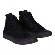 Tenis Converse All Star Chuck Taylor Negros Unisex Adultos - Negro - Ver 8