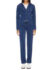 Juicy Couture Women's Full Zip Hoodie Navy - Navy Blue - View 3