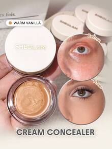 SHEGLAM Corrector En Crema Rapid Retouch-Vainilla CáLida Corrector En Crema Rapid Retouch-Vainilla CáLida Corrector En Crema De Cobertura Total Iluminador/Aclarante De Larga DuracióN Corrector De Cobertura Total/Alta Corrector Ligero E Hidratante Durante Todo El DíA Marca Belleza Maquillaje Maquullaje CosméTica Para Mujeres NiñAs Perfecto Para Invierno Primavera Ideal Para Y2K Elegante Moda Adecuado Para CumpleañOs San ValentíN Regalo Fiesta Listo Mejor Color - Warm Vanilla - Ver 1