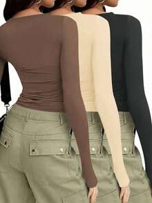Women T-Shirts - Multicolor 6 - View 2