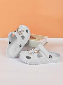 Women Clogs - White - View 7