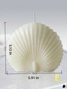 Cirelle 8 estilos de velas aromáticas grandes con diseño geométrico abstracto blanco para boda, yoga, meditación, decoración del hogar, relajación, purificación del aire, regalo de cumpleaños y vacaciones - Blanco - Ver 14