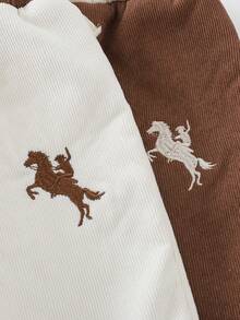 THE HAPPY LOOK 3件套男婴马图案弹力腰带运动裤套装 - 彩色 - 查看 7