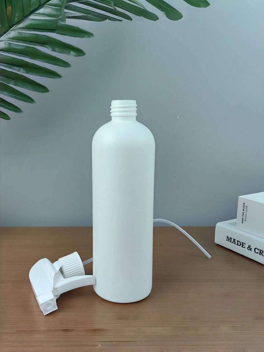 500ml/16.9oz Professional Refillable Spray Bottle - Salon-Grade Heavy Duty Mist Dispenser For Hair Styling, Home Cleaning & Garden Plants | Leak-Proof Adjustable Nozzle (3 Spray Modes) - White - View 1